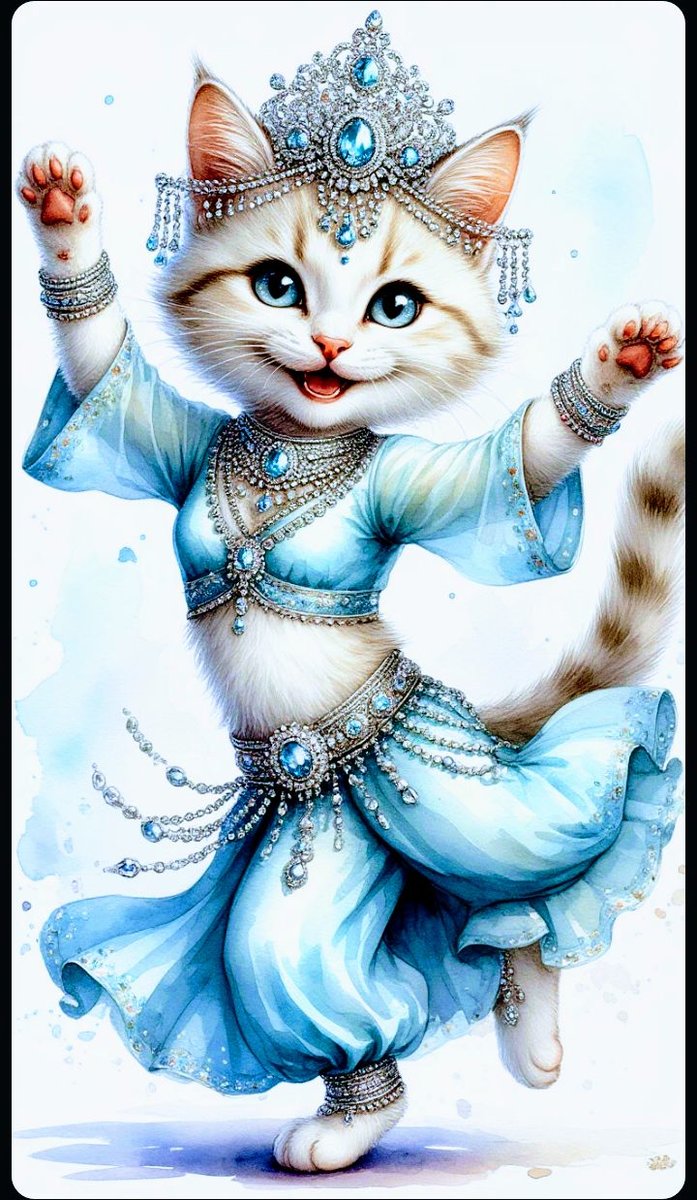 Кошки - танец - оригинал