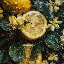 Схема вышивки «Lemons»