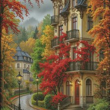 Схема вышивки «Осень»