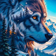 Схема вышивки «живопись»