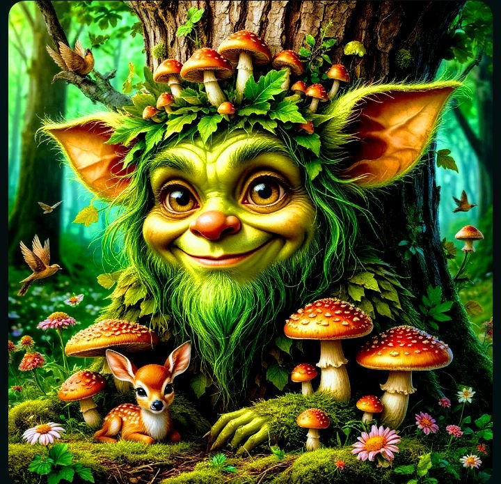Лес - эльф - оригинал