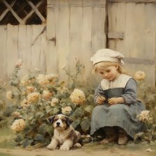 Схема вышивки «Friends»