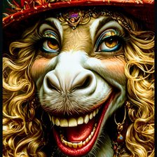 Схема вышивки «Портрет»