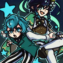 Схема вышивки «Венти и Манабу Сотоин»