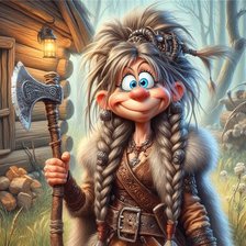 Схема вышивки «женский образ»