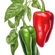 Схема вышивки «Перчик»