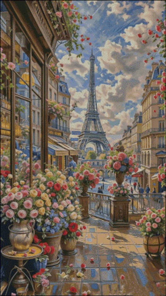 Цветочный город - предпросмотр