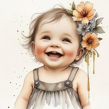 Схема вышивки «Эмоции»