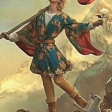 Схема вышивки «Старший аркан»