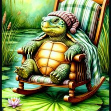 Схема вышивки «Болото»