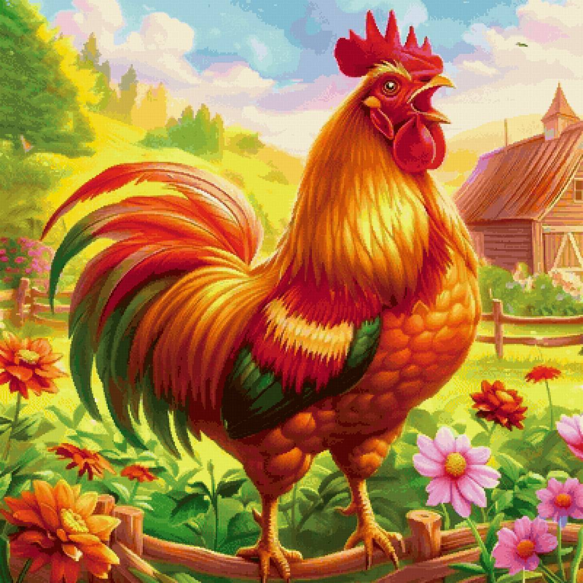 Петушок - предпросмотр