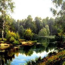 Схема вышивки «игорь прищепа березы»