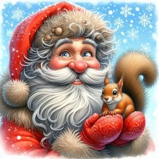 Схема вышивки «новогодняя»