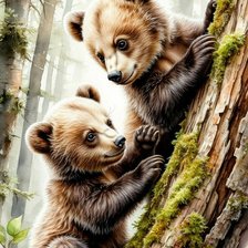 Схема вышивки «Детские забавы»