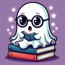 Схема вышивки «приведение»