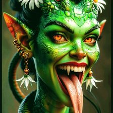 Схема вышивки «Женщина»