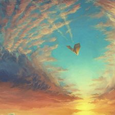 Схема вышивки «Небо»