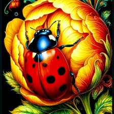 Схема вышивки «Цветы»