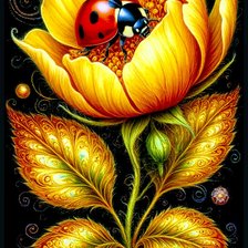 Схема вышивки «Цветы»