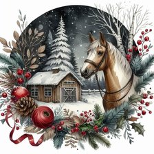 Схема вышивки «Символ года»