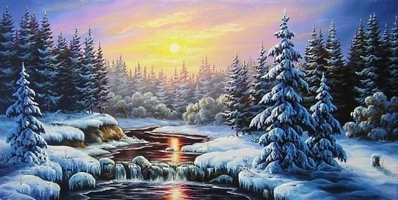 зима - оригинал