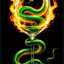 Схема вышивки «Бокал»