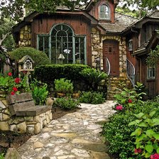 Схема вышивки «Домик мечты2»