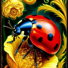 Схема вышивки «Цветы»