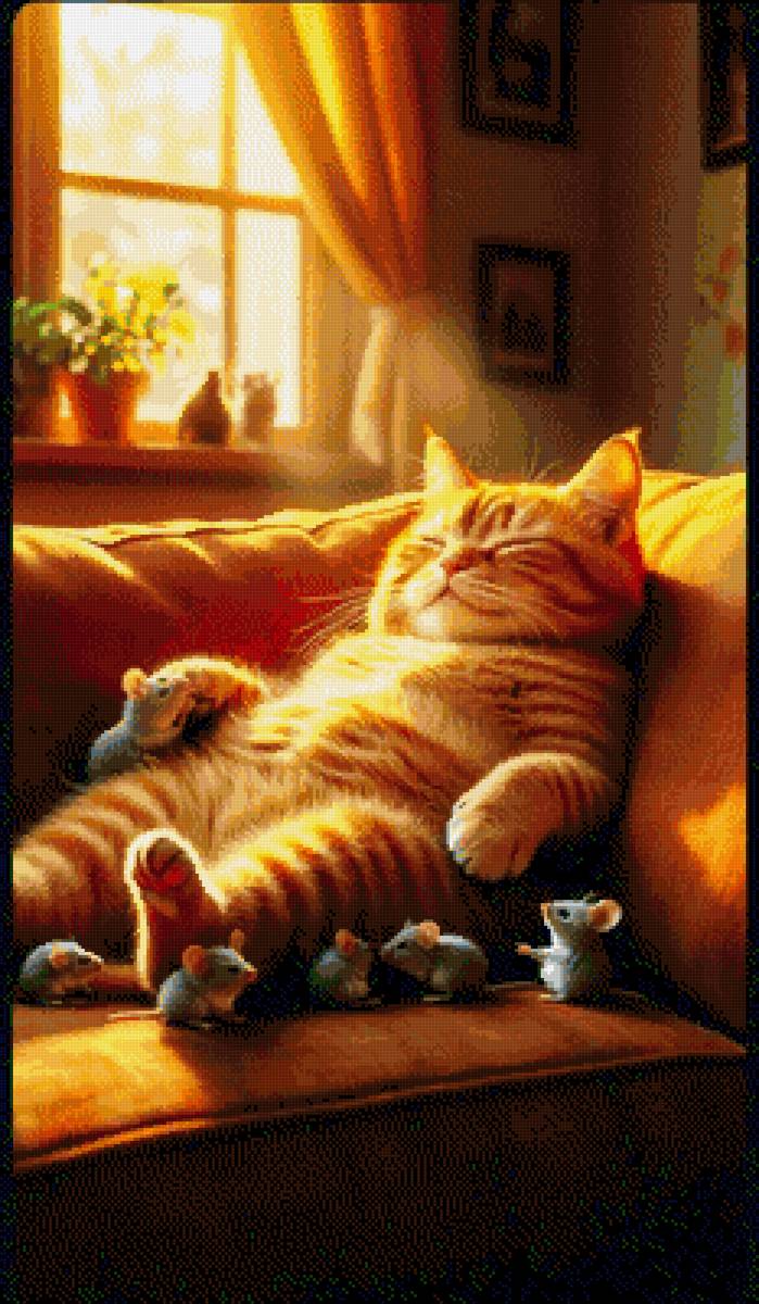 Лень - кот - предпросмотр