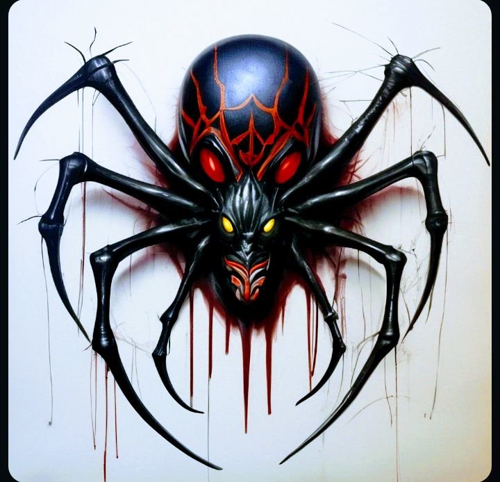 Рисунок - паук - оригинал