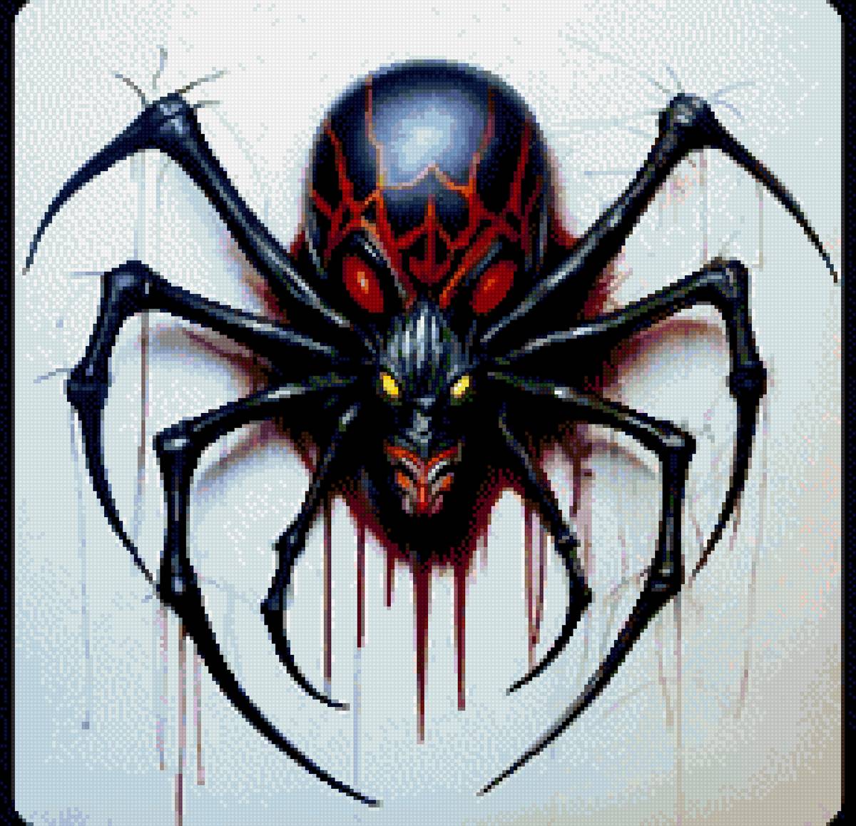 Рисунок - паук - предпросмотр