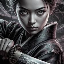 Схема вышивки «Взгляд мести»