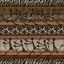 Схема вышивки «Наскальная живопись»