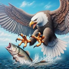 Схема вышивки «птицы»