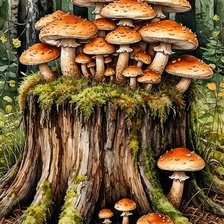 Схема вышивки «живопись»