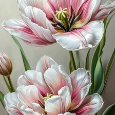 Схема вышивки «цветы»