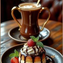 Схема вышивки «Сладкий завтрак»