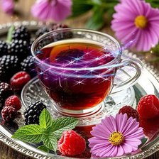 Схема вышивки «Чай»