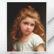 Схема вышивки «Рыжие кудряшки»