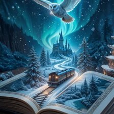 Схема вышивки «Зимний сон»