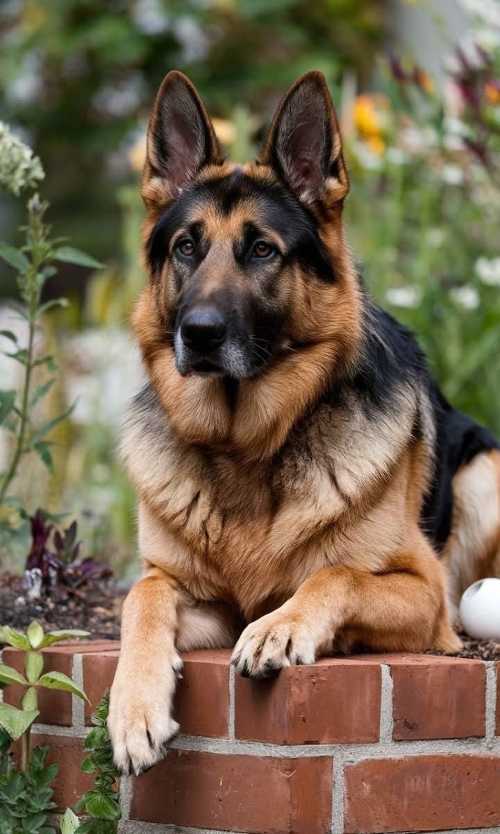 Овчарка - немецкая овчарка, щенок, собака, овчарка - оригинал