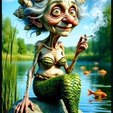 Схема вышивки «Озеро»