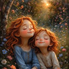 Схема вышивки «Сёстры»