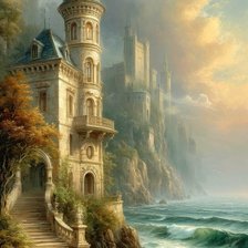 Схема вышивки «Туманный  Альбион»