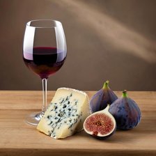 Схема вышивки «Вино»