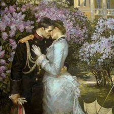 Схема вышивки «Свидание.»