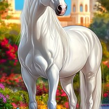 Схема вышивки «Лошадь»