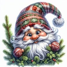 Схема вышивки «гномы»