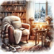 Схема вышивки «Теплый вечер»