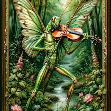 Схема вышивки «Насекомые»